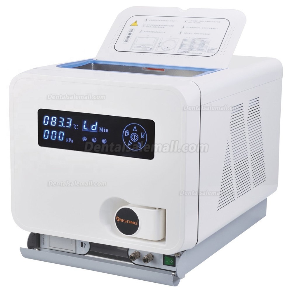SUN SUN-23L-III-M 18-23L Automatic Dental Autoclave Sterilizer Vacuum Steam with Printer Class B